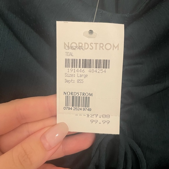 Blue party dress new with tags bought from Nordstrom. Never worn - Picture 5 of 5